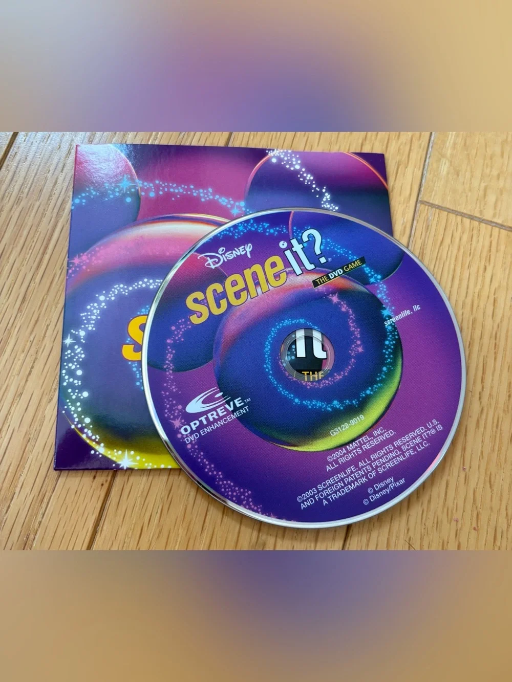 Disney Scene It DVD Game COMPLETE ScreenLife 2004 Pixar Movies Trivia